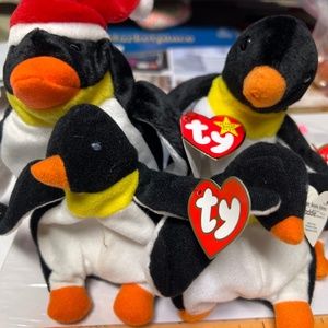 Ty penguin beanie baby